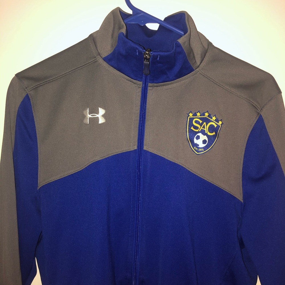 Under Armour soccer warmup jacket